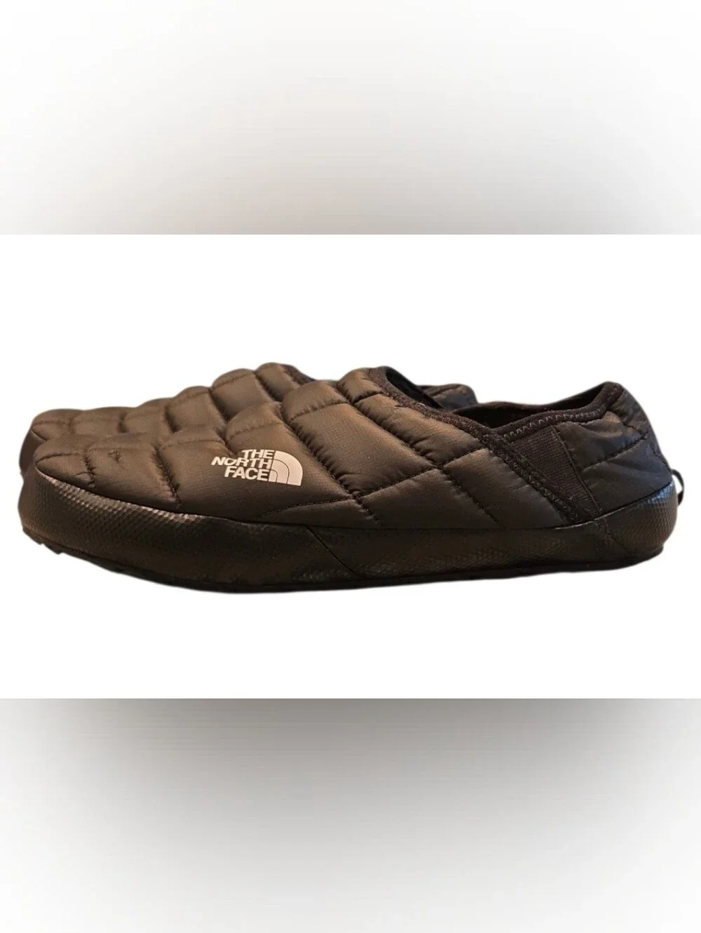 THE NORTH FACE THERMOBALL TRACTION MULE V SLIPPER IN BLACK . SZ 11. MEN'S